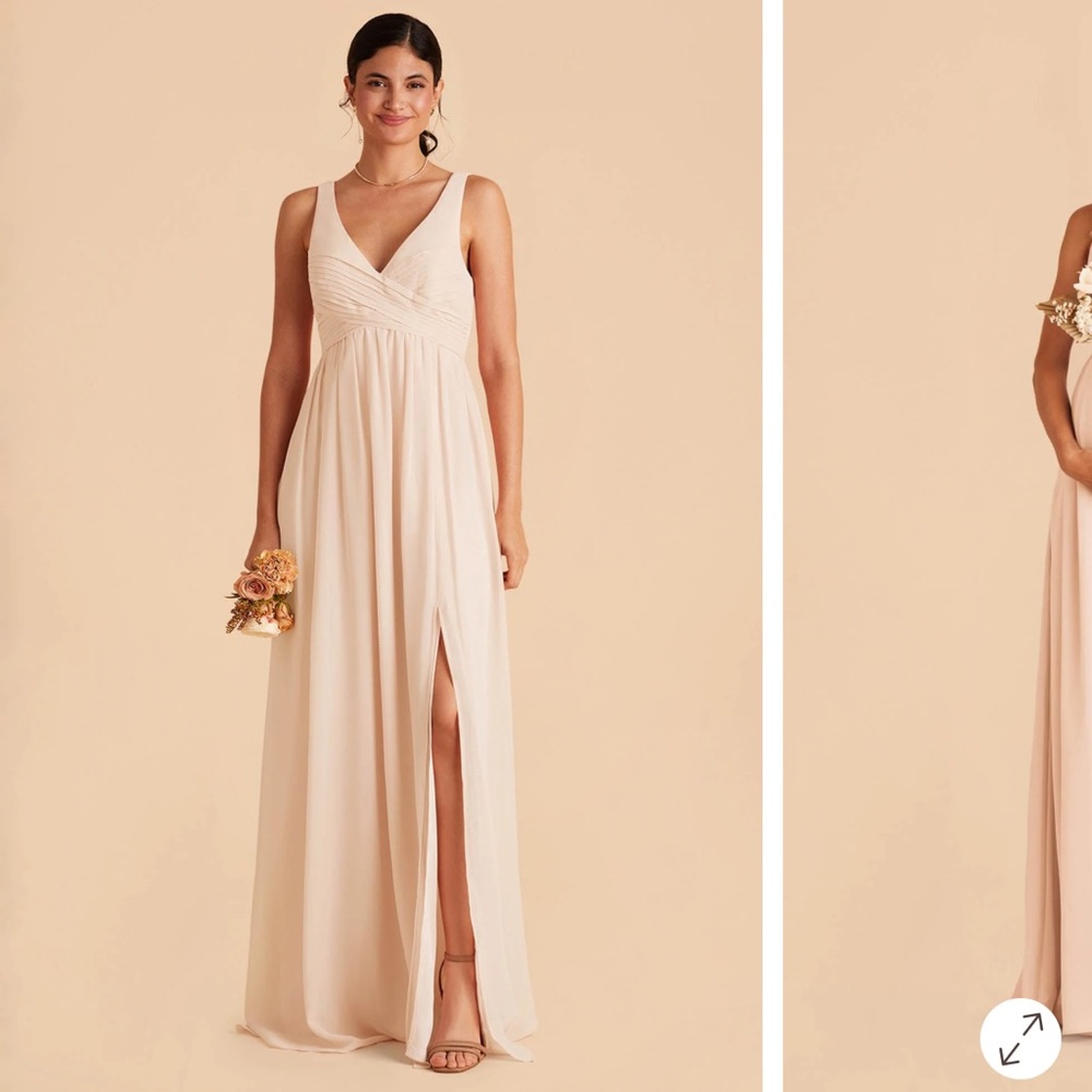 Birdy Grey Cream Maxi Dress with Slit